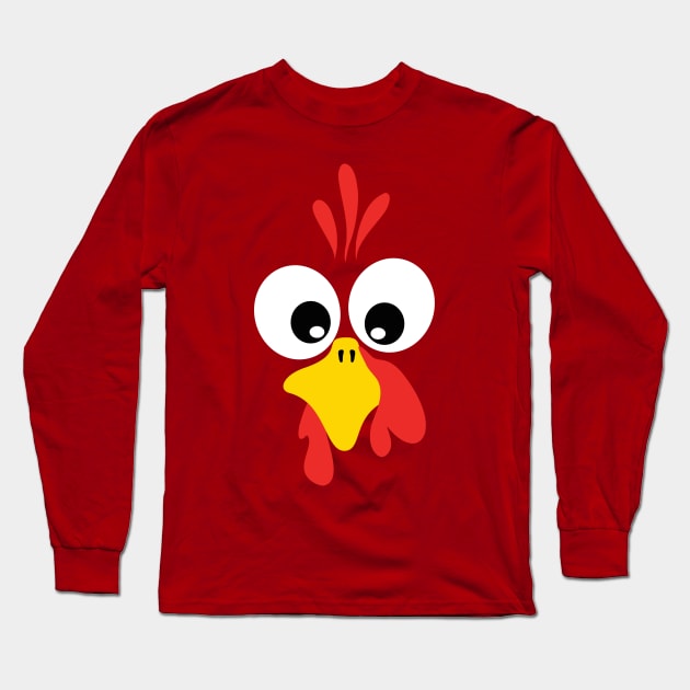 Thanksgiving Turkey Long Sleeve T-Shirt by Teesquares